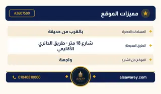أرض - تم التخصيص 209 م² — مدينة العبور الجديدة، الحي السابع عشر، مجاورة 10 — صورة العرض — 5