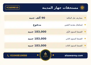 أرض - تم التخصيص 500 م² — مدينة العبور الجديدة، الحي التاسع والعشرون، مجاورة 2 — صورة العرض — 6
