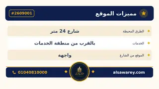 أرض - تم التخصيص 500 م² — مدينة العبور الجديدة، الحي الثالث والعشرون، مجاورة 4 — صورة العرض — 5